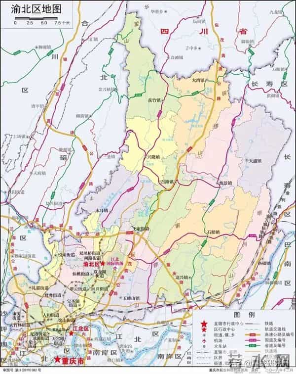 重庆板块：最新重庆市行政区划，主城九区详细行政区划【精细到街道】