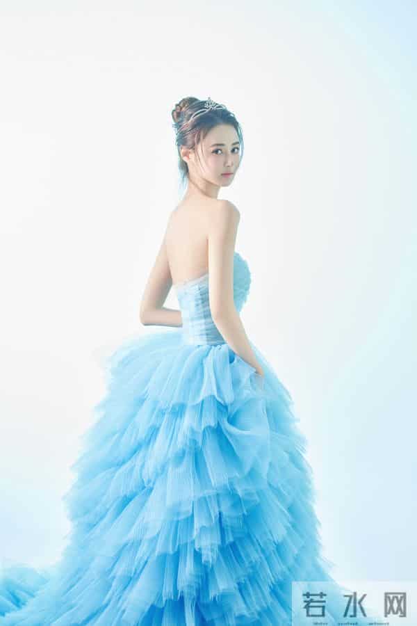 马泽涵：马泽涵，层层叠纱，蓝色仙女