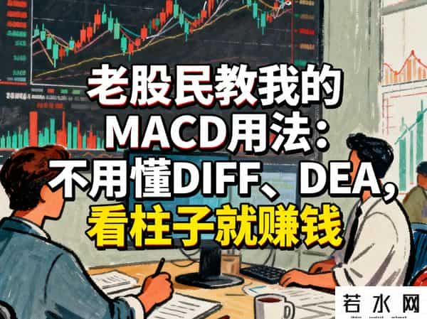 老股民教我的MACD用法：不用懂DIFF、DEA，看柱子就赚钱！