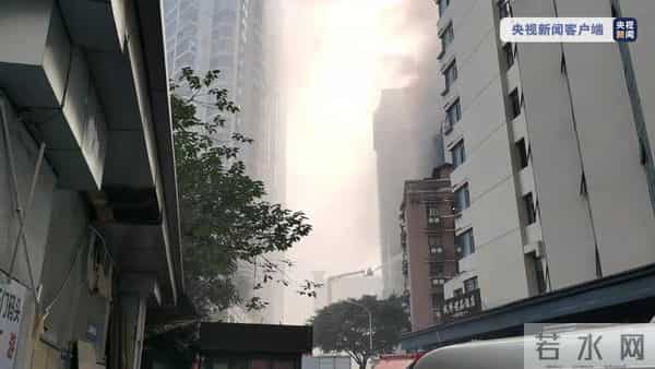 重庆窗帘：重庆朝天门窗帘批发市场发生火灾 火势已控制 暂无人员伤亡