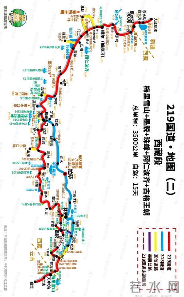 云南旅游路线图