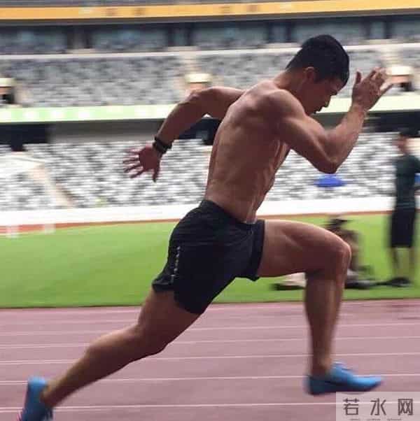 苏炳添大腿肌肉图片