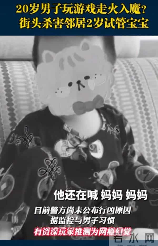 男子戴面具杀害邻居2岁试管宝宝