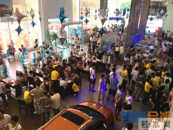 西秦团购:自贡盛达4S店闭馆团购4小时被“抢”走152台车!