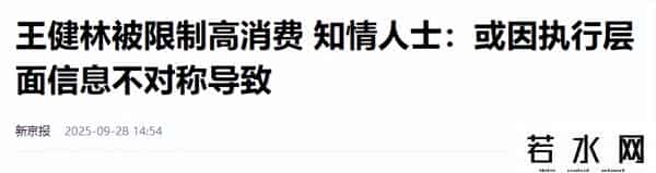 王健林被限制高消费！万达被强制执行4亿，王思聪在外泡妞赌博