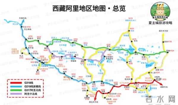 云南旅游路线图