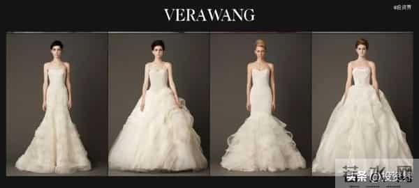 vera wang婚纱价格