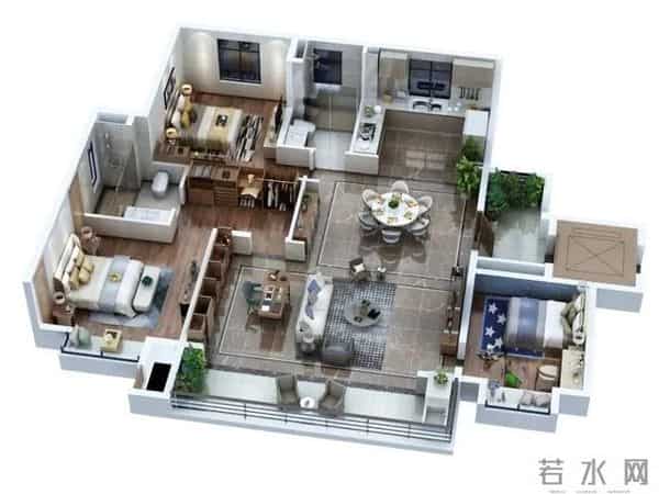 四房:讲真!一步到位的小四房,真的戳中了很多家庭的心