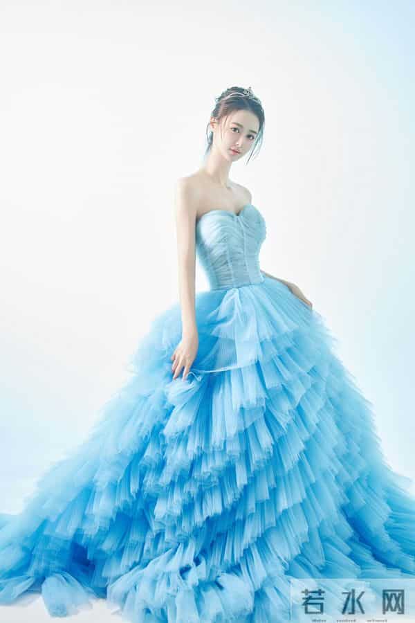 马泽涵：马泽涵，层层叠纱，蓝色仙女