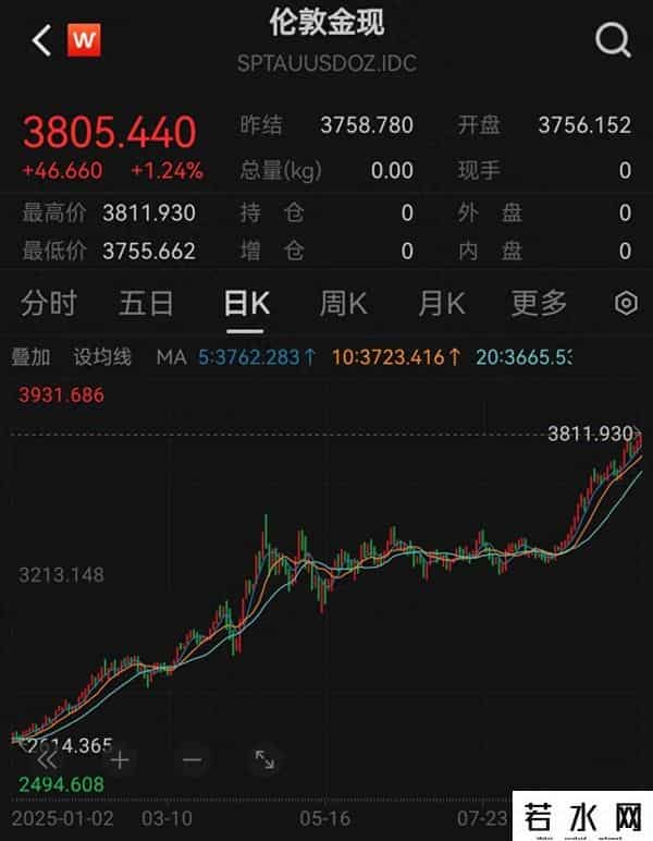 续创历史新高！今年以来累计上涨近45%
