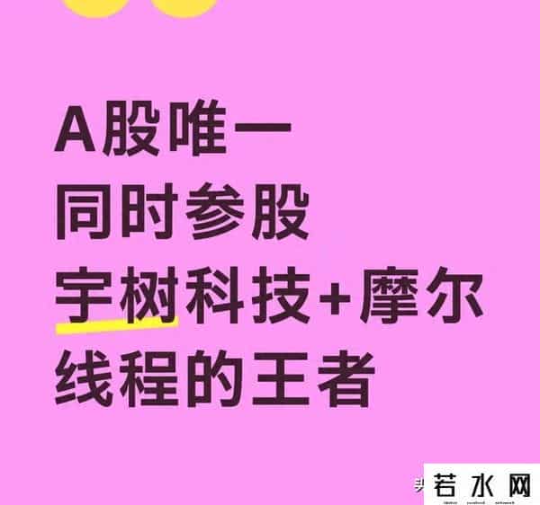 A股稀缺标的深度解析：同时参股宇树科技与摩尔线程