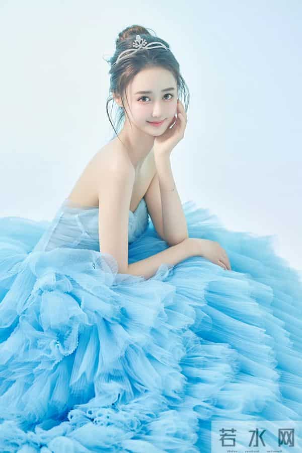 马泽涵：马泽涵，层层叠纱，蓝色仙女
