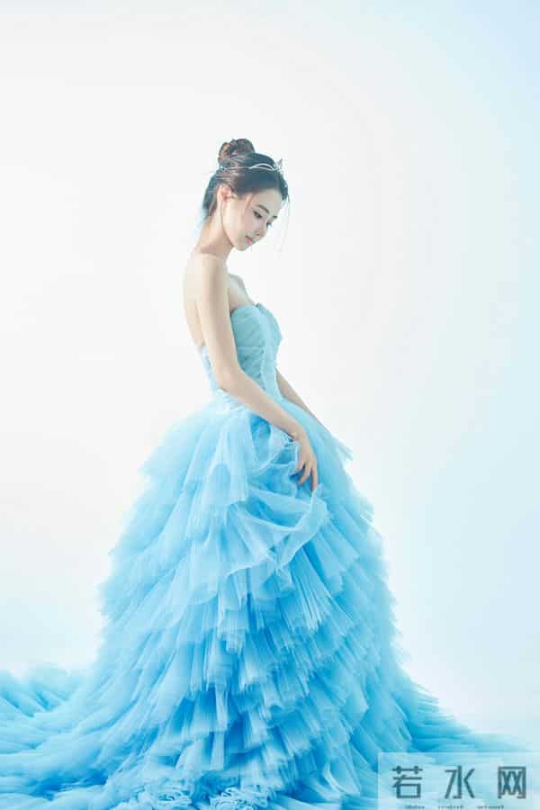 马泽涵：马泽涵，层层叠纱，蓝色仙女