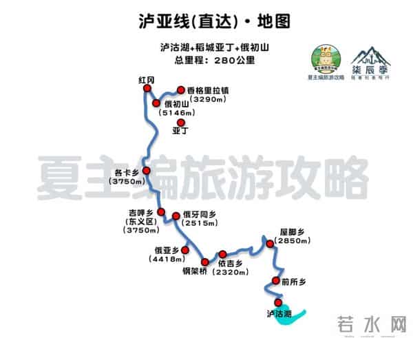 云南旅游路线图