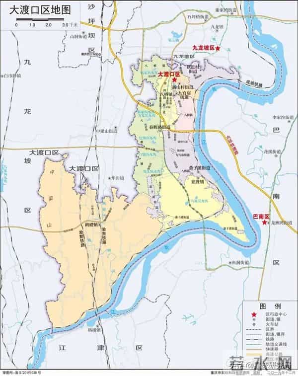 重庆板块：最新重庆市行政区划，主城九区详细行政区划【精细到街道】