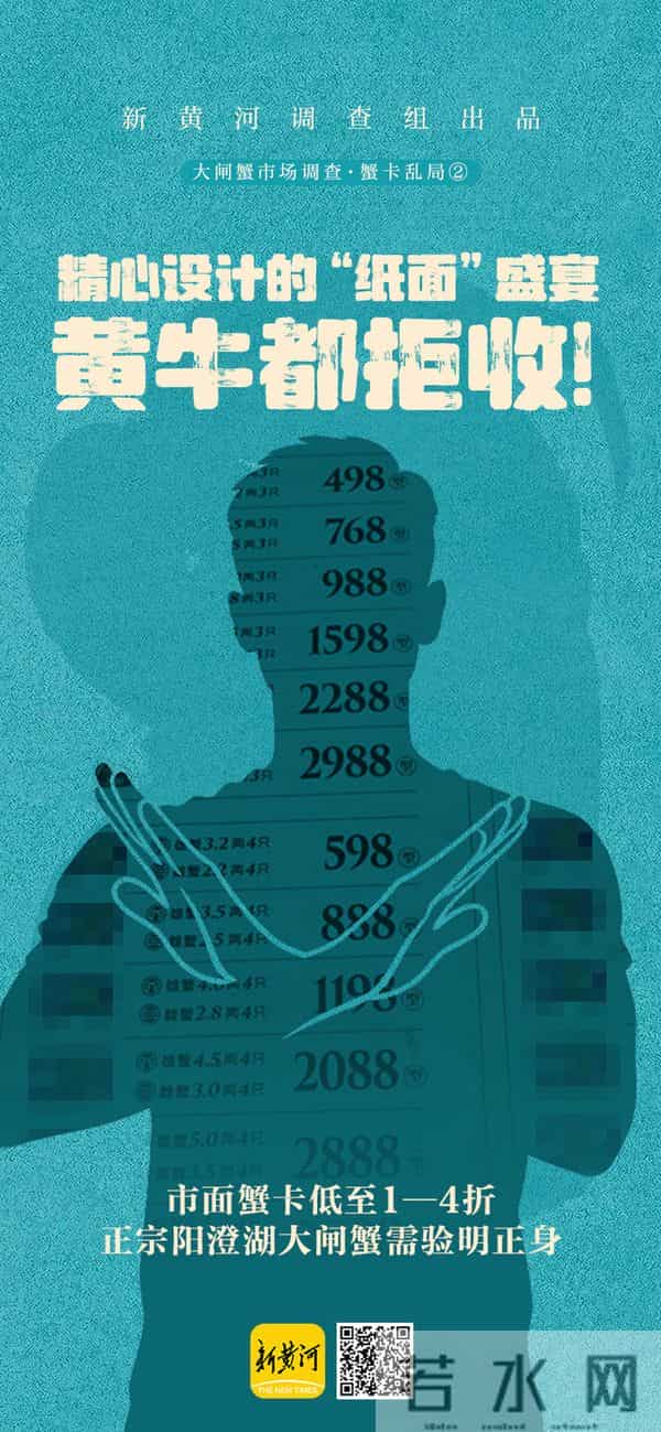 手机壳团购：型号蟹卡“标价”高背后：1—4折可入手，有品牌蟹卡被“黄牛”拒收 - 大闸蟹市场调查·蟹卡乱局②