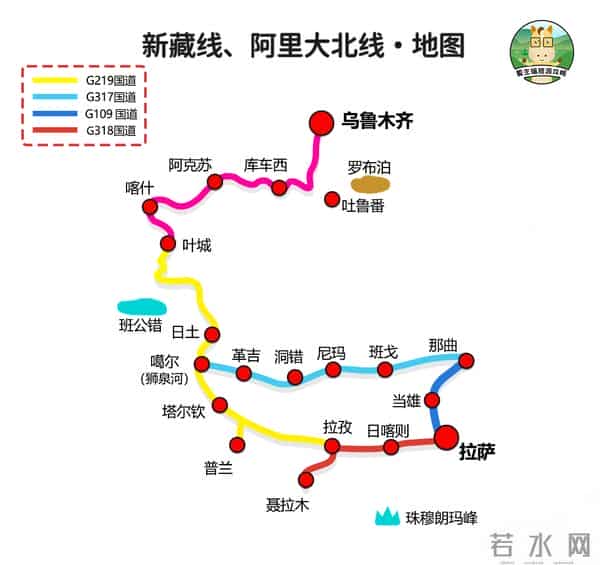 云南旅游路线图