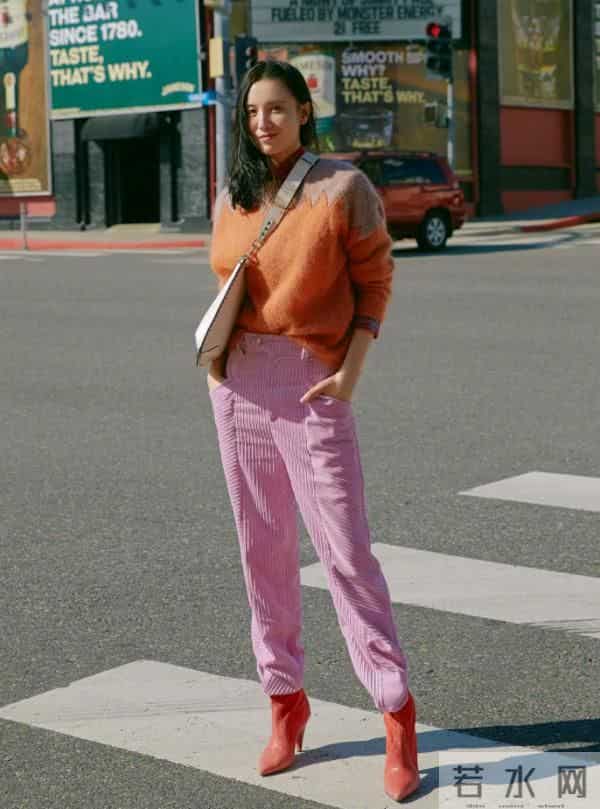 小花老师宋佳这双“枸杞鞋”,穿上增高走路却不痛,果然很养生