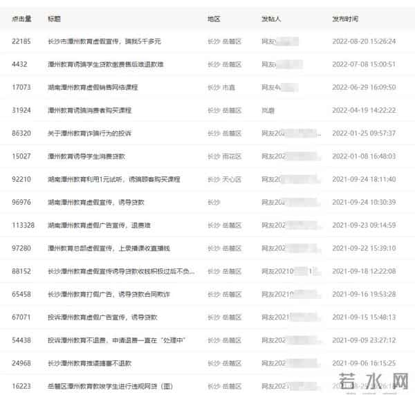 晨意帮忙丨屡遭退费投诉，潭州教育资金链断裂？回应：诈骗信息