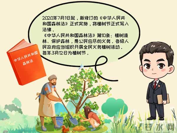 植树节是通过什么形式确定的