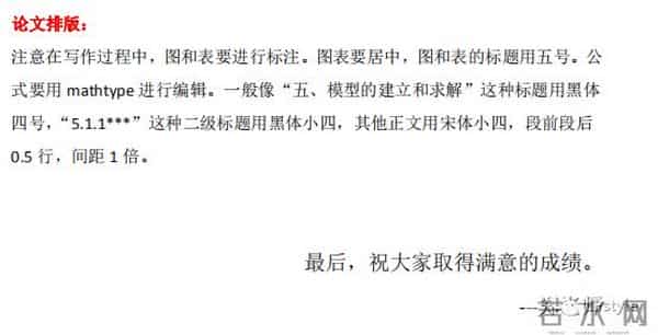 数学建模论文全国大学生数学建模论文排版与写作技巧指导