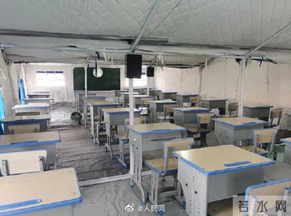 果洛考生将在帐篷里高考