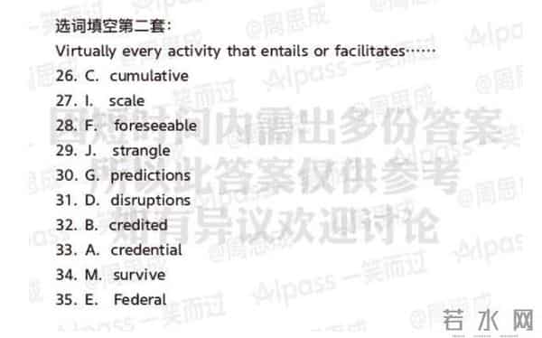 六级真题听力2020年12月英语六级真题答案汇总 英语六级翻译听力阅读作文真题及答案解析