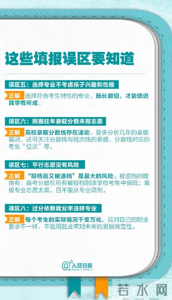 2021高考志愿填报计划