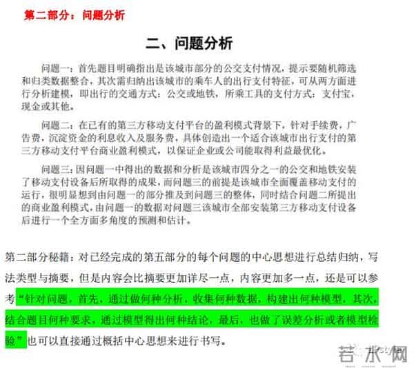 数学建模论文全国大学生数学建模论文排版与写作技巧指导