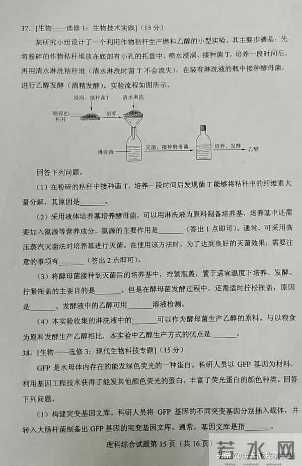 2023全国乙卷对分啦：又新又全的2023年全国高考各科真题及答案（全国乙卷）