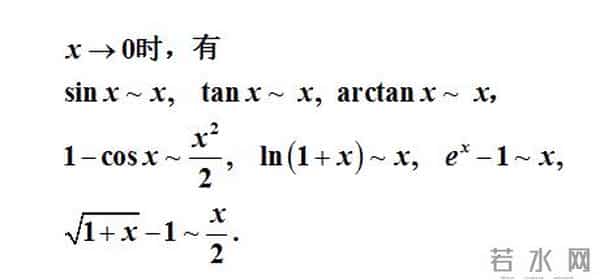 高等数学极限干货！高等数学极限的运算，掌握这些技巧，考研至少提10分