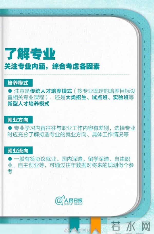 2021高考志愿填报计划