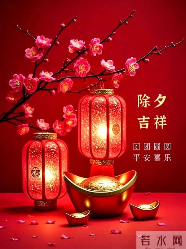 除夕夜:这样发,红红火火,蒸蒸日上