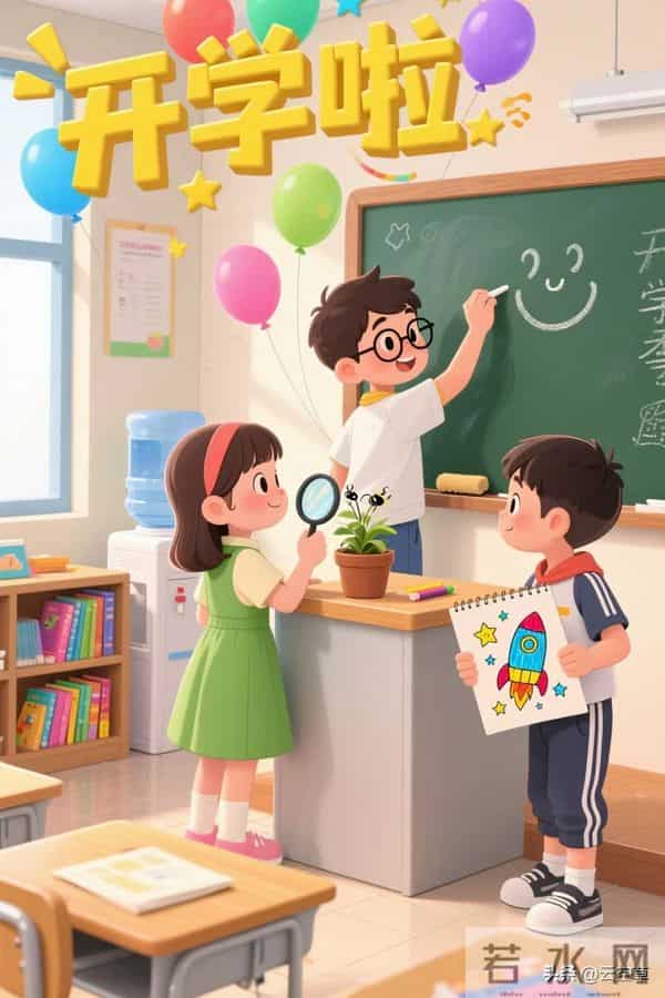 元气满满的30条开学祝福语，向阳出发，向光而行