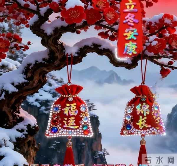 18张今日最新早安好祝福漂亮图片精选；今日立冬，祝你立冬安康！