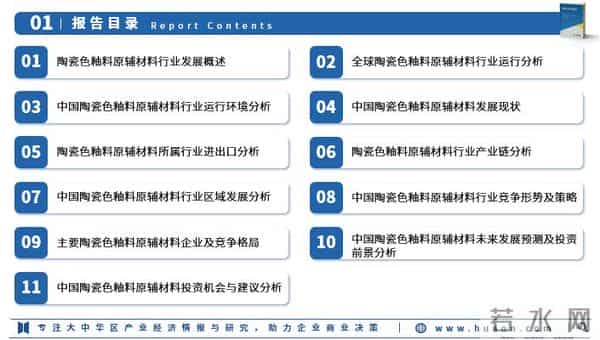 2026年中国陶瓷色釉料原辅材料行业调查研究报告-华经产业研究院