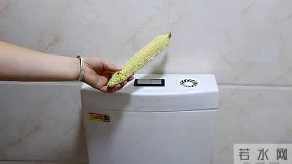 吃剩下的玉米棒别浪费，把它放在厕所，轻松去除异味，邻居纷纷学