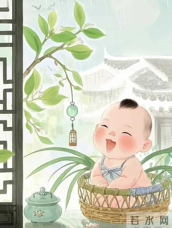 55 民国风宝宝满月百日贺词,字字温暖、句句传情!