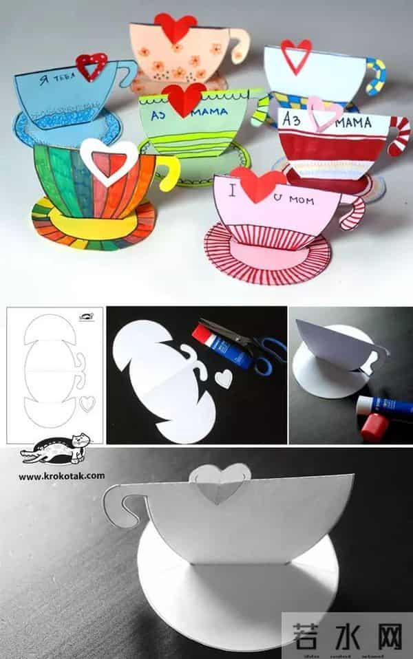 简单又好做的三八节主题手工，老师带着孩子做起来！