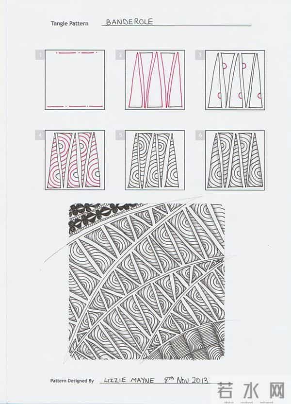 《禅绕画新手的第一课：3个控笔练习，治好你的“手抖”焦虑》