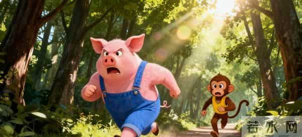 儿童作文故事《勇敢的壮壮和他的朋友们》