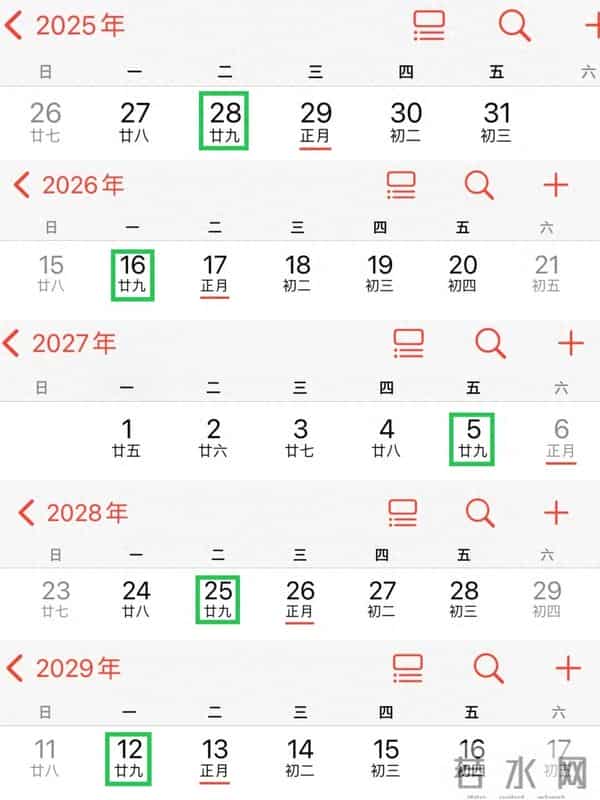 今天不是“大年三十”?未来5年没有年三十,年三十去哪了→