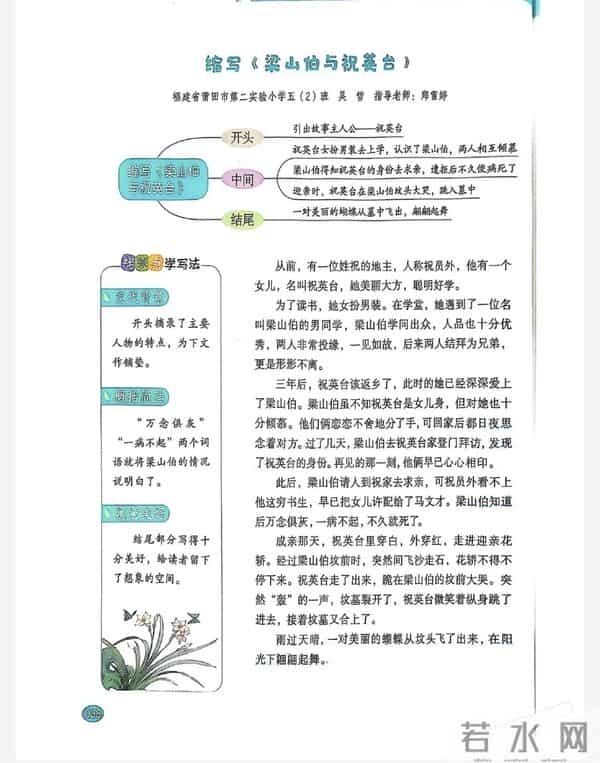 五上期中考试必背作文16篇