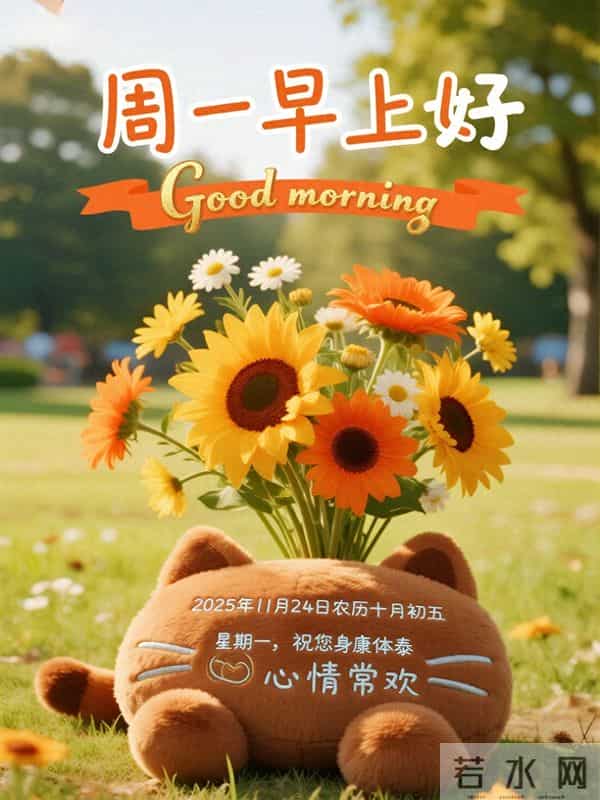 19句周一早安祝福,晨光送暖,新周启航,愿你事事顺遂,早安愉快