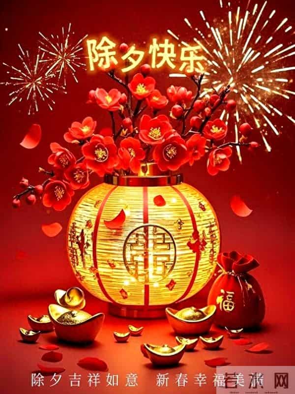 除夕夜:这样发,红红火火,蒸蒸日上