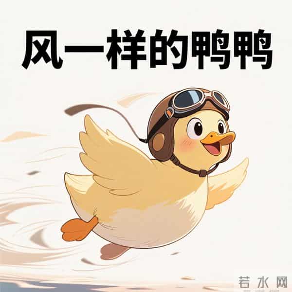 随风奔跑的鸭鸭来啦