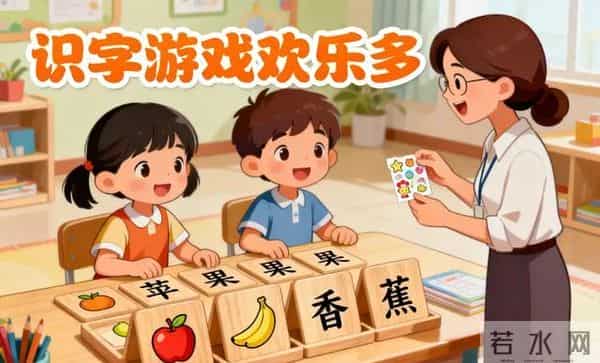 40个有趣的识字游戏,快和孩子一起玩起来吧~