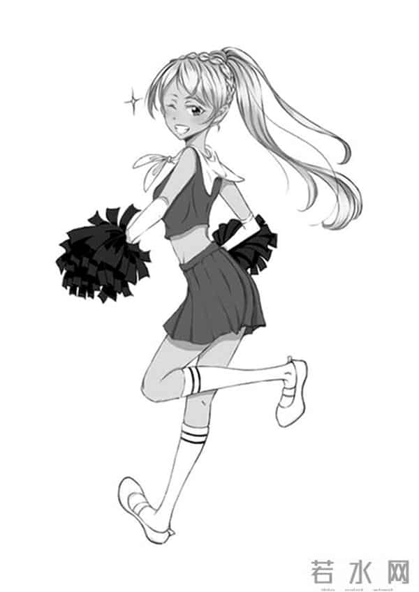 拉拉队拼的不仅是颜值 更是实力