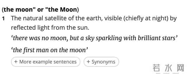 “月亮”的英语竟然不是“moon”!丨达人分享