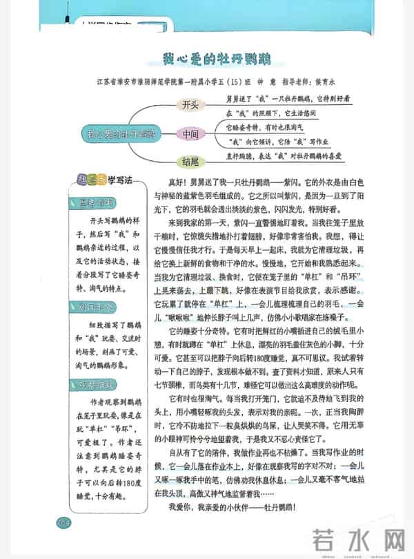 五上期中考试必背作文16篇